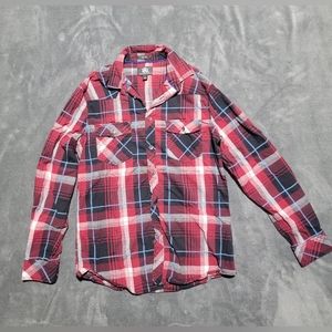 Mens plaid button down